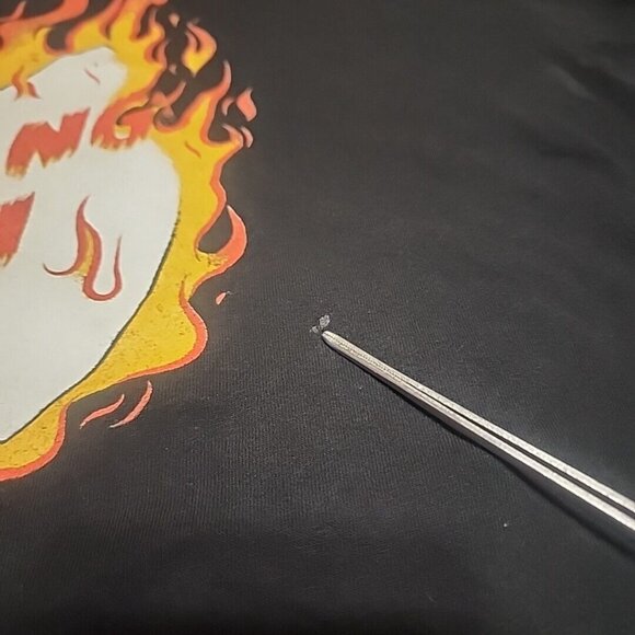 Wu Tang Clan Flame Logo  Adult 2xl Men's Black short sleeve Tshirt - Picture 4 of 7